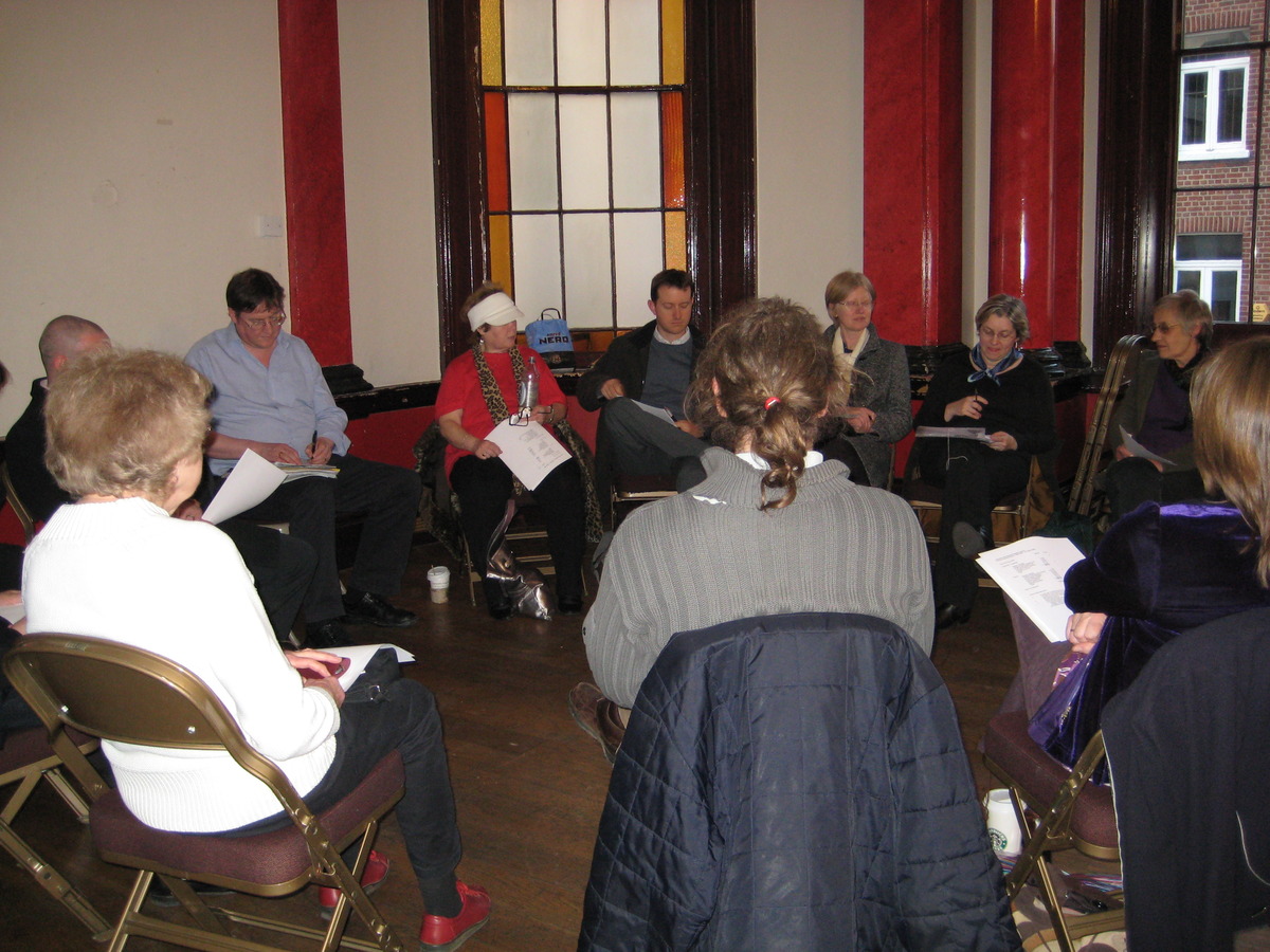 Kingston Amnesty group meets after the exhibition